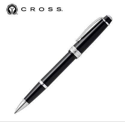 Cross Bailey Light ballpoint pen with polished black resin body and twist mechanism, brand new, Japan import