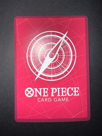 One Piece Monkey D Luffy Leader Card ST21-001 from series ST21, rarity L, in protective sleeve