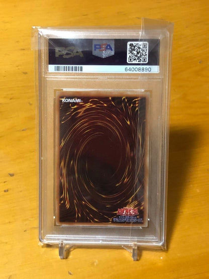 Yu-Gi-Oh Conspiracy Awakening Secret Rare promo card graded PSA 10 from Japan import, sealed