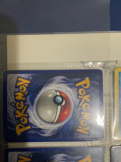 1999 Gyarados Holo Rare Pokemon Card 6/102 from Base Set English version in clear binder