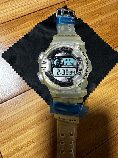 Casio G-Shock Frogman DW-9900WC Titanium Diver's Watch Clear - Japan Import