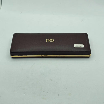 Vintage Cross Classic Century pen in 10KT gold filled with blue ink, twist mechanism, and hard case