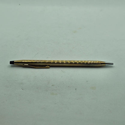 Vintage Cross Classic Century pen in 10KT gold filled with blue ink, twist mechanism, and hard case
