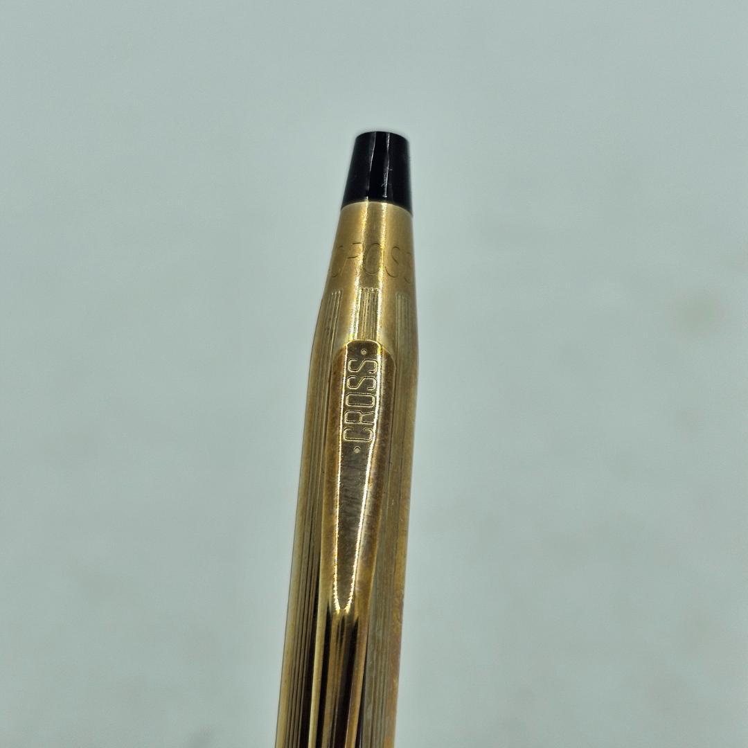 Vintage Cross Classic Century pen in 10KT gold filled with blue ink, twist mechanism, and hard case