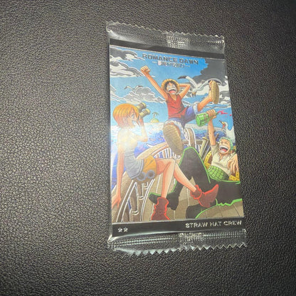 Unopened One Piece Adventure of Dawn Wafer pack with serial number No.7-24