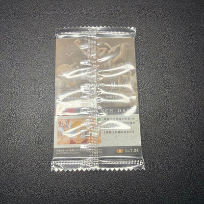 Unopened One Piece Adventure of Dawn Wafer pack with serial number No.7-24