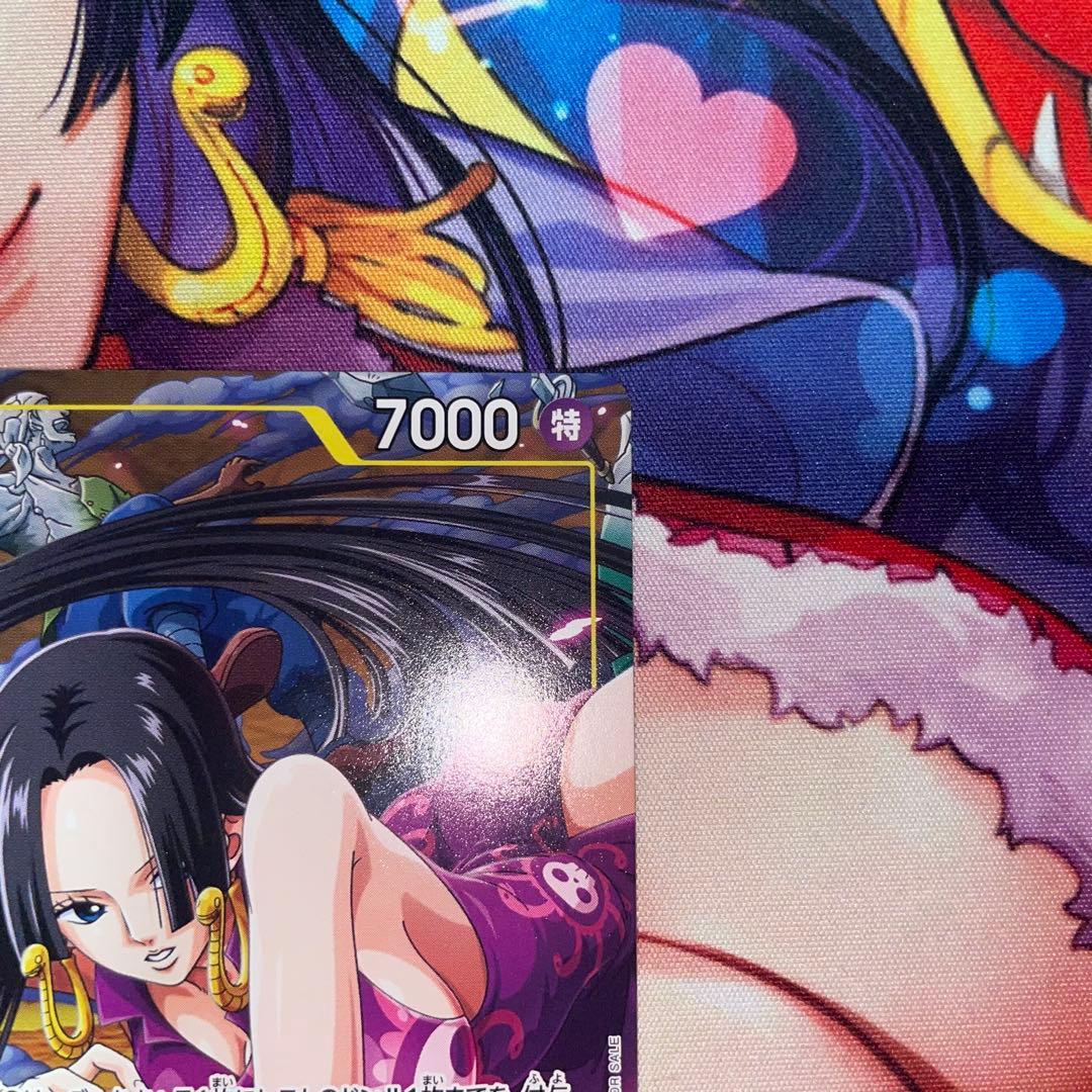 One Piece P-115 Promotion Card featuring Boa Hancock King of Seven Warlords and Kuja Pirates