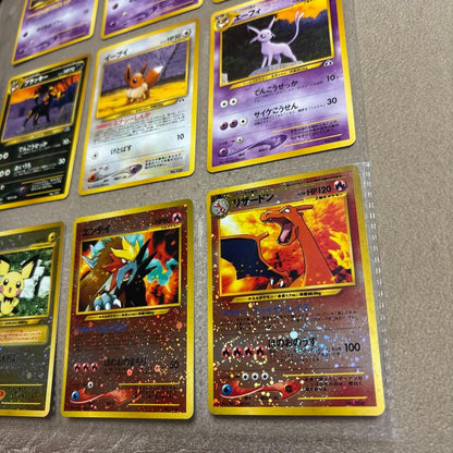 Bandai Pokemon Card Neo Premium File Collection with loose binder and cards in excellent condition
