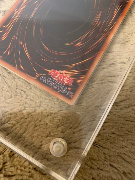 Yugioh Black Magician Ultra Rare card No.336 from early Japanese set, used condition