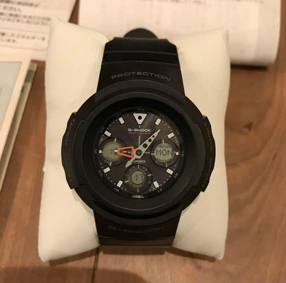 Casio G-Shock Series AWG-M510-1AJF Digital and Analog Watch with Solar Power and World Time — Japan Import
