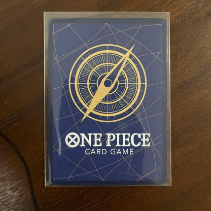 One Piece Ben Beckman SP Heritage of Will Japanese trading card in protective sleeve