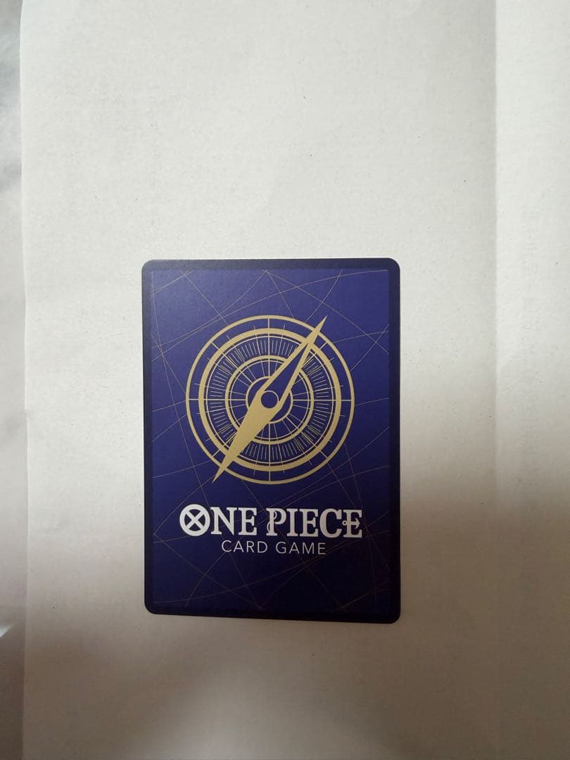 One Piece Monkey D. Luffy OP10-111 trading card with Supernova feature and Straw Hat Pirates logo