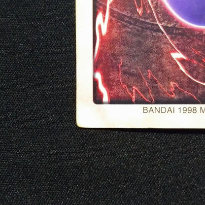 Old art Yugioh Blue-Eyes White Dragon No.9 card showing minor scratches and dirt