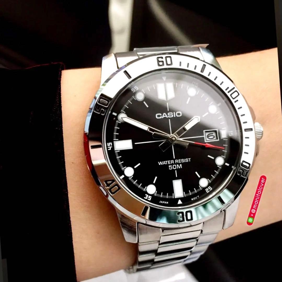 Casio Analog Watch With Big Face Rare Overseas Model