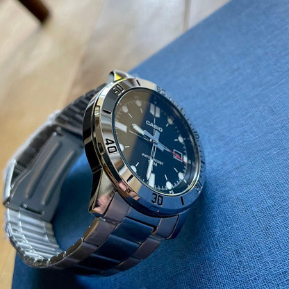 Casio Analog Watch With Big Face Rare Overseas Model