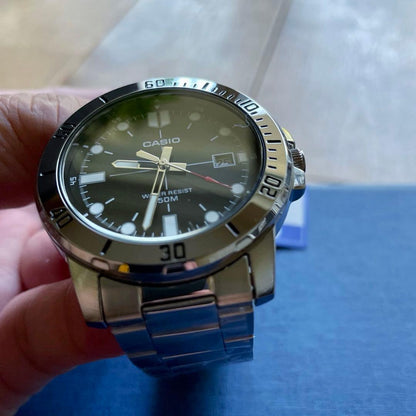 Casio Analog Watch With Big Face Rare Overseas Model