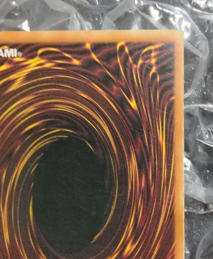 Red Eyes Misprint Error Double Error Card LOB-070 with faded foil shift and white shadow under Red Eyes