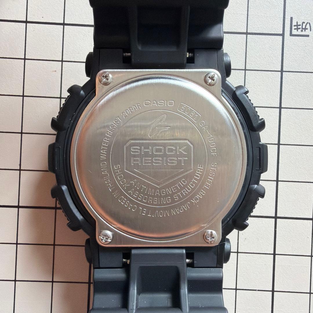 Casio G-Shock GA-100CF-1AJF Camouflage Watch — Japan Import