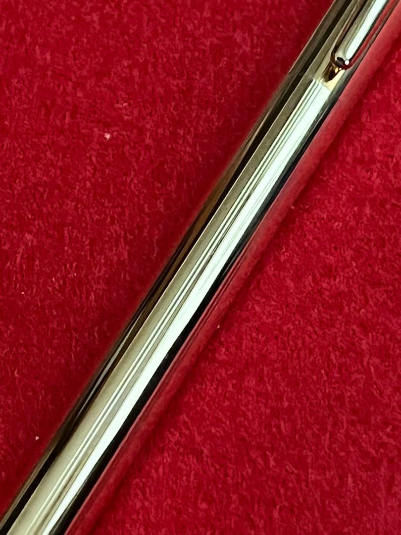 Cross Century Classic 14K Solid Gold Ballpoint Pen Made in USA Includes Case, Box, Pouch & Refill