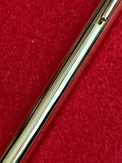 Cross Century Classic 14K Solid Gold Ballpoint Pen Made in USA Includes Case, Box, Pouch & Refill
