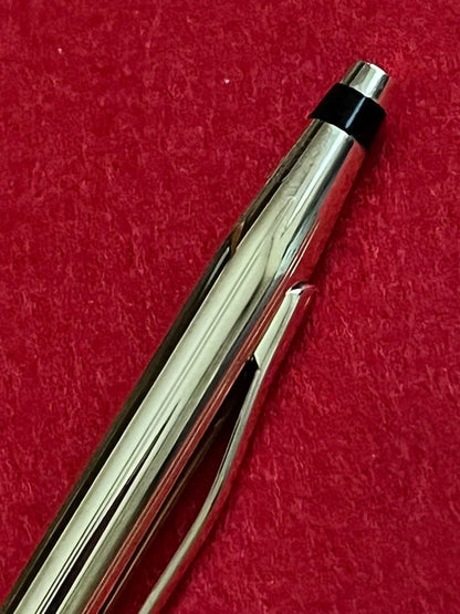 Cross Century Classic 14K Solid Gold Ballpoint Pen Made in USA Includes Case, Box, Pouch & Refill