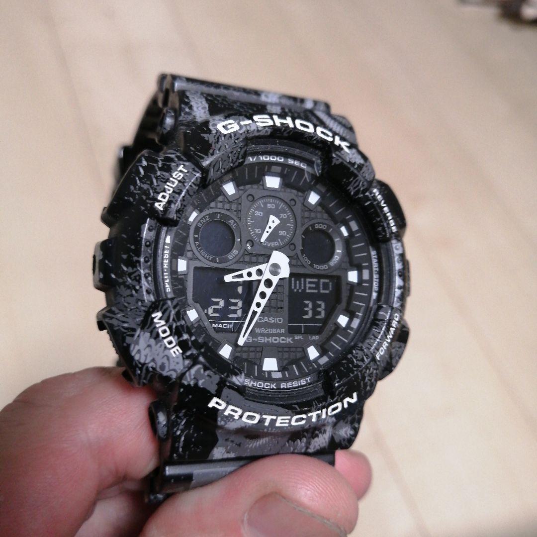 Casio G-Shock Marcelo Burlon GA-100MRB-1AJR Watch