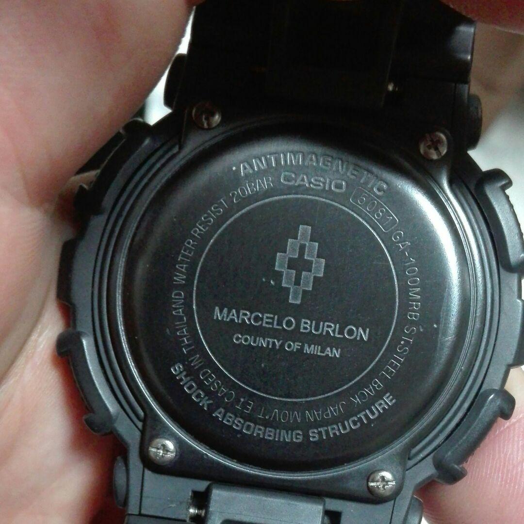 Casio G-Shock Marcelo Burlon GA-100MRB-1AJR Watch