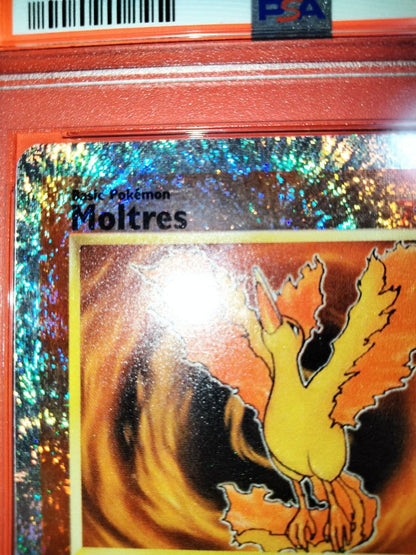 Legendary Collection Fire Reverse Holo Card PSA8 from 2002 with star mark, Japan import
