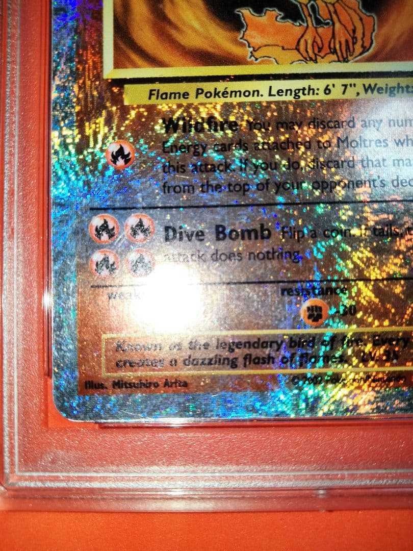 Legendary Collection Fire Reverse Holo Card PSA8 from 2002 with star mark, Japan import