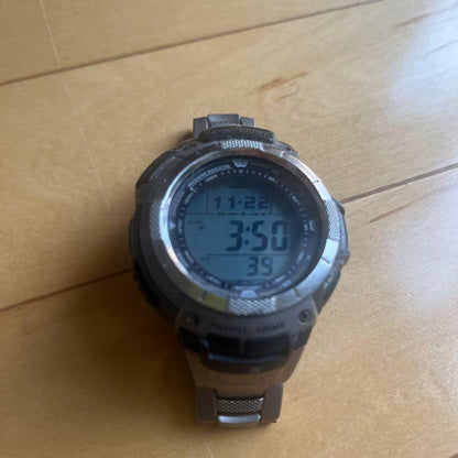 Casio Pro Trek PRW-1000TJ Titanium Belt Radio Solar Watch — Japan Import