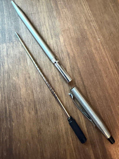 Vintage CROSS Classic Century oil-based ballpoint pen from 1970s-1980s with American-made stamp