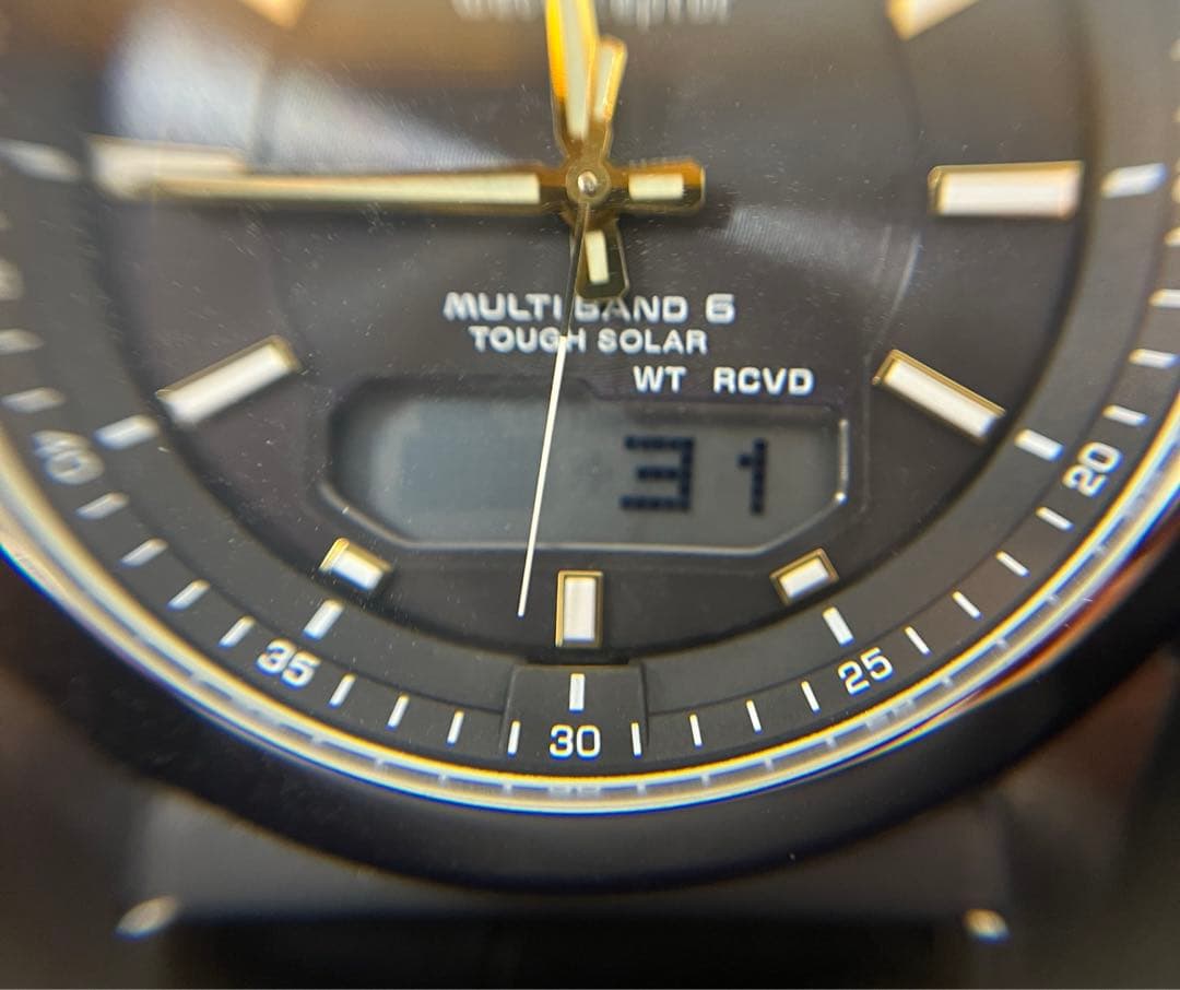 Casio WVA-M630 Wave Ceptor Radio-Controlled Watch — Japan Import