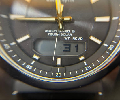 Casio WVA-M630 Wave Ceptor Radio-Controlled Watch — Japan Import