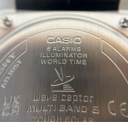 Casio WVA-M630 Wave Ceptor Radio-Controlled Watch — Japan Import