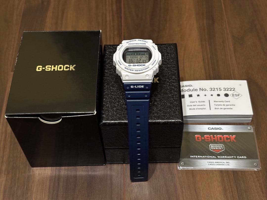 Casio G-Shock GWX-5700SS-7JF Model Watch with Tide Graph and Shock Resistance — Japan Import