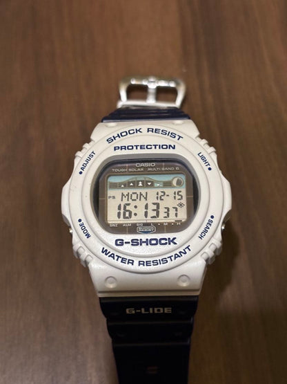 Casio G-Shock GWX-5700SS-7JF Model Watch with Tide Graph and Shock Resistance — Japan Import