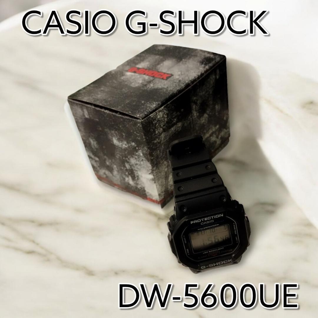 Casio G-Shock Square Digital Watch DW-5600UE 1DR with Box — Japan Import