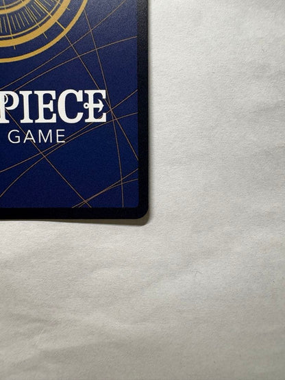 One Piece Card Game Nami R card opened and stored in protective sleeve with bubble-wrapped envelope packaging