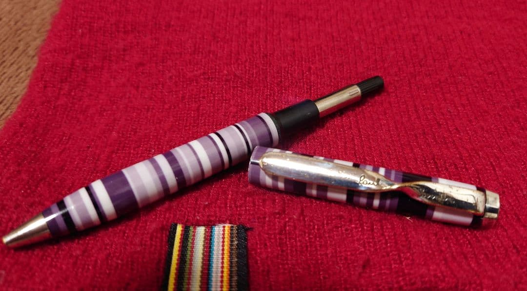 Cross Paul Smith Stripe Ballpoint Pen Discontinued Japan Import
