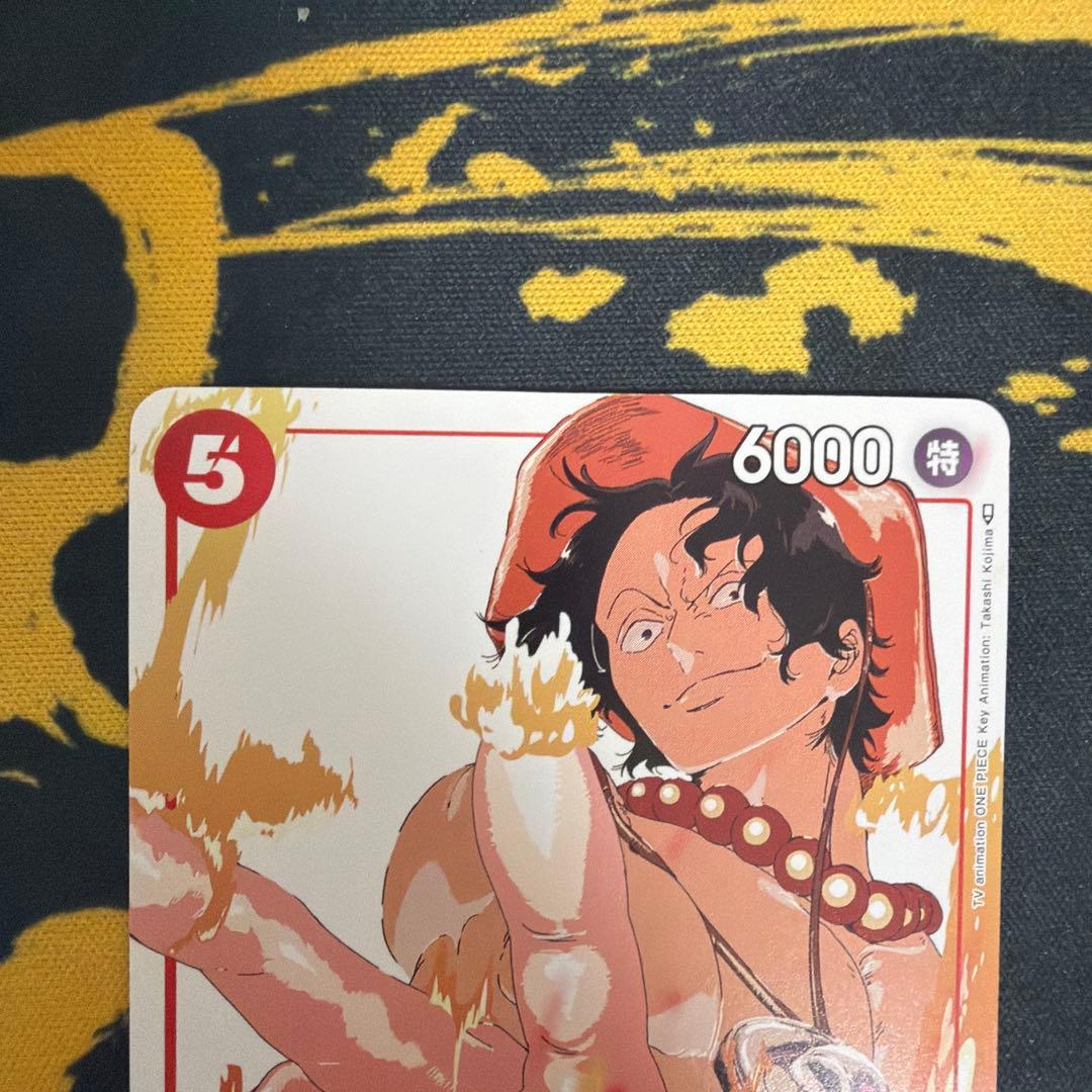 One Piece Portgas D. Ace promotional card set 3 featuring model P-028 from Japan import
