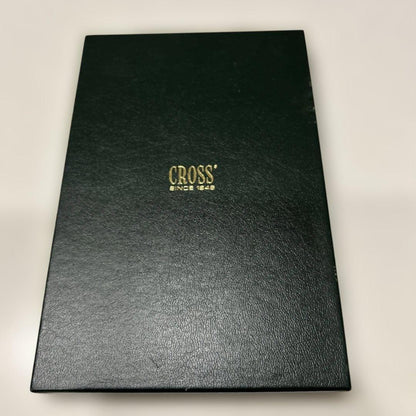Cross Brand Ballpoint Pen With Genuine Leather Case