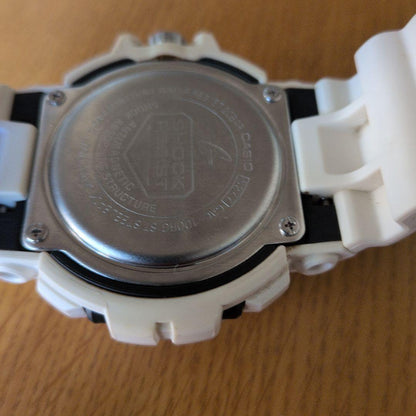 Casio G-Shock White GAC-100RG Battery Replaced