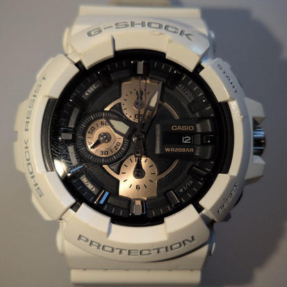 Casio G-Shock White GAC-100RG Battery Replaced