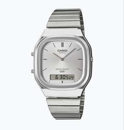 Casio Classic AQ-240E-7AJF Watch with Analog and Digital Display — Japan Import