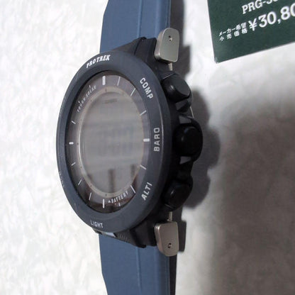 Casio Pro Trek PRG-30-2JF Digital Watch with Triple Sensor and Tough Solar — Japan Import