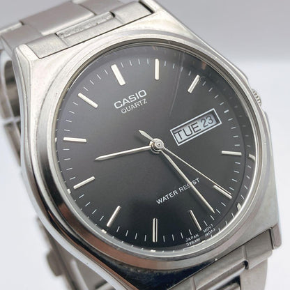 Casio MTP-1240DJ Quartz Watch Battery Replaced Works Fine Men