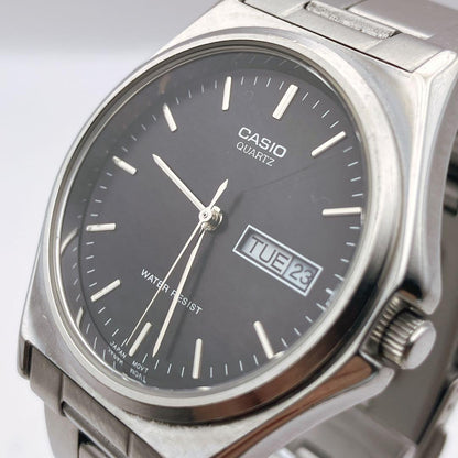 Casio MTP-1240DJ Quartz Watch Battery Replaced Works Fine Men