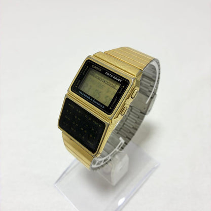 Casio Data Bank DBC-610 Gold With Genuine Belt Model 676 — Japan Import