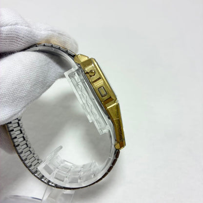 Casio Data Bank DBC-610 Gold With Genuine Belt Model 676 — Japan Import