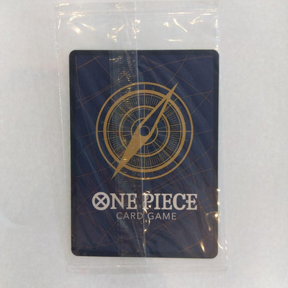 Unopened One Piece Monkey D. Luffy OP05 Japanese trading card showing front design and condition